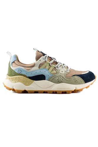 Yamano 3 Black Army Green Suede Brown Nylon, FLOWER MOUNTAIN