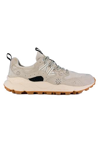 Yamano 3 Beige Cotton Cloth Uni Suede, FLOWER MOUNTAIN