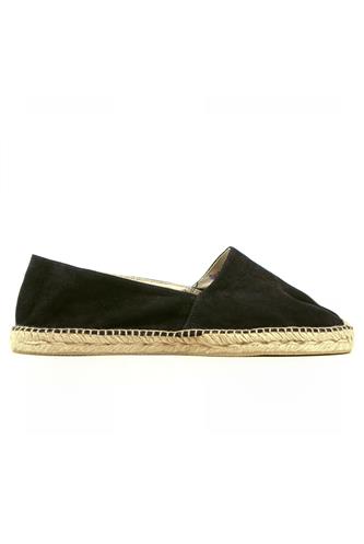 Alpargata Black Suede, ESPADRILLES