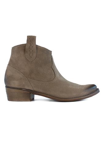 Camp Texan Wood Brown Aged Suede, LATIKA