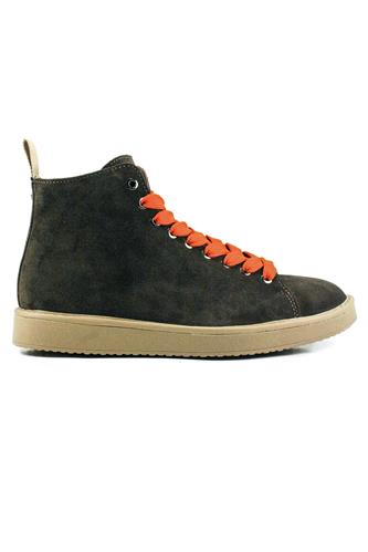 P01 Ebony Suede Burn Orange Laces Walnut, PANCHIC